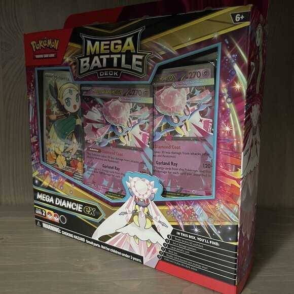 Mega Diancie ex Mega Battle Deck - Factory Sealed Pokemon TCG - Picture 1 of 1